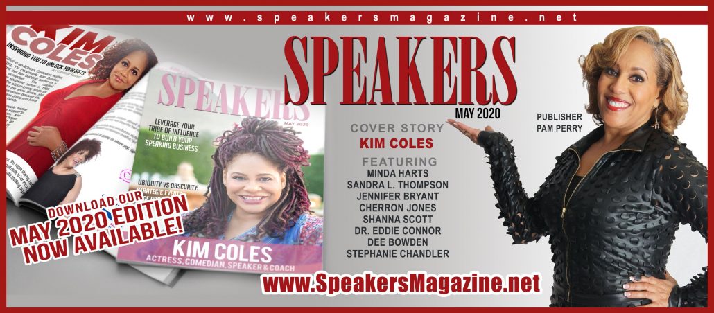 Kim Coles Speakers Magazine