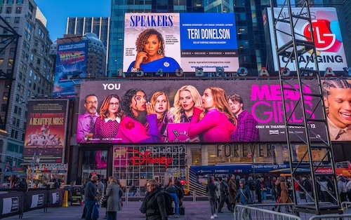 times square billboard