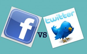 Twitter vs Facebook