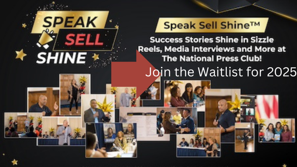 Join the Waitlist for 2025 speak sell shine waitlist